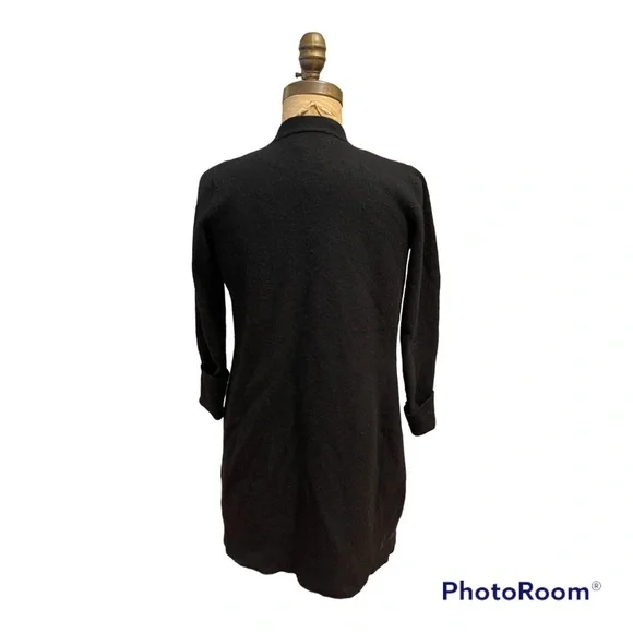 Tahari | Mid-Thigh Length Open Front Cardigan - Picture 4 of 7